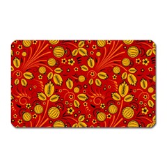 Seamless-pattern-slavic-folk-style Magnet (Rectangular)