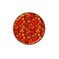 Seamless-pattern-slavic-folk-style Hat Clip Ball Marker