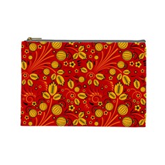 Seamless-pattern-slavic-folk-style Cosmetic Bag (Large)