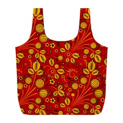 Seamless-pattern-slavic-folk-style Full Print Recycle Bag (L)