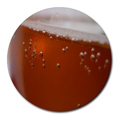 Bubble Beer Round Mousepads by artworkshop