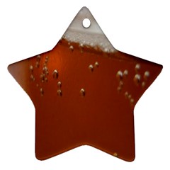 Bubble Beer Ornament (star)