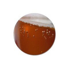 Bubble Beer Magnet 3  (round) by artworkshop