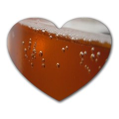 Bubble Beer Heart Mousepads by artworkshop