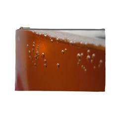 Bubble Beer Cosmetic Bag (large) by artworkshop