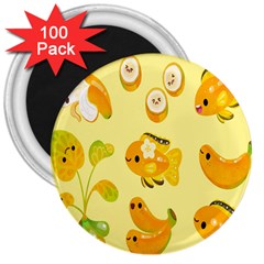 Banana Cichlid 3  Magnets (100 Pack)