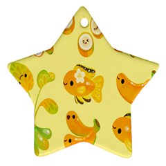 Banana Cichlid Ornament (star)