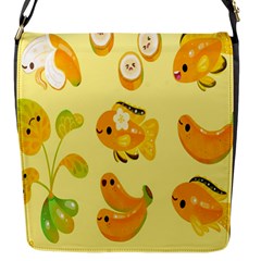 Banana Cichlid Flap Closure Messenger Bag (s) by artworkshop