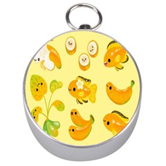 Banana Cichlid Silver Compasses by artworkshop