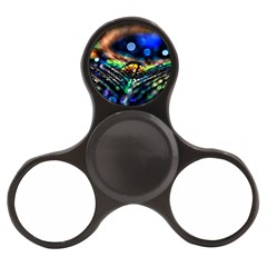 Peacock Feather Drop Finger Spinner by artworkshop