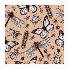 Vintage-drawn-insect-seamless-pattern Medium Glasses Cloth (2 Sides)
