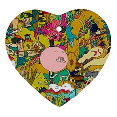 Cartoon Wallpapers Ornament (heart)