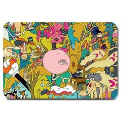 Cartoon Wallpapers Large Doormat 