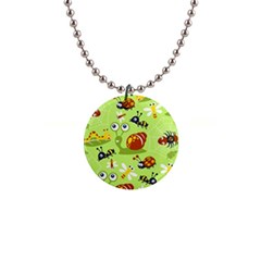 Little-animals-cartoon 1  Button Necklace