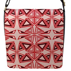 Abstract Pattern Geometric Backgrounds  Flap Closure Messenger Bag (s) by Eskimos