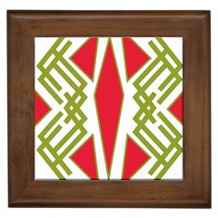 Abstract Pattern Geometric Backgrounds Framed Tile by Eskimos