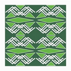 Abstract Pattern Geometric Backgrounds  Medium Glasses Cloth by Eskimos