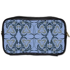 Folk Flowers Print Floral Pattern Ethnic Art Toiletries Bag (one Side) by Eskimos