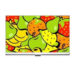 Fruit Food Wallpaper Business Card Holder