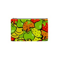 Fruit Food Wallpaper Cosmetic Bag (small)