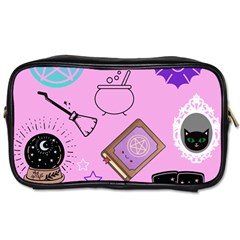 Pastel Goth Witch Pink Toiletries Bag (one Side) by InPlainSightStyle