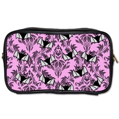 Pink Bats Toiletries Bag (one Side)