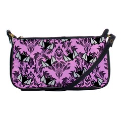 Pink Bats Shoulder Clutch Bag by InPlainSightStyle