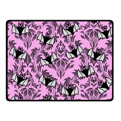 Pink Bats Fleece Blanket (small)