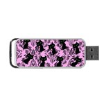 Pink Cats Portable USB Flash (One Side) Front