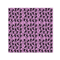 Pink Cat Square Satin Scarf (30  X 30 )