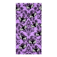 Purple Bats Shower Curtain 36  X 72  (stall)  by InPlainSightStyle