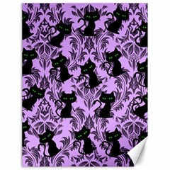 Purple Cats Canvas 18  X 24  by InPlainSightStyle