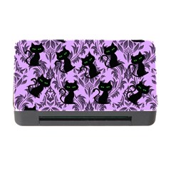 Purple Cats Memory Card Reader With Cf by InPlainSightStyle