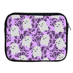 Purple Ghosts Apple Ipad 2/3/4 Zipper Cases by InPlainSightStyle