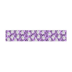 Purple Ghost Flano Scarf (mini) by InPlainSightStyle