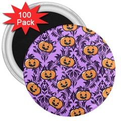 Purple Jack 3  Magnets (100 Pack) by InPlainSightStyle