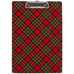 Royal Stewart Tartan A4 Clipboard by sifis