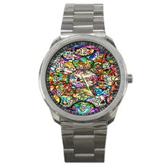 Character Disney Stained Sport Metal Watch