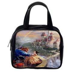 Beauty And The Beast Castle Classic Handbag (one Side) by artworkshop