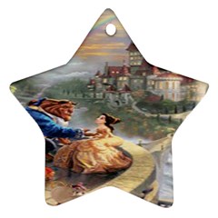 Beauty And The Beast Castle Ornament (star) by artworkshop