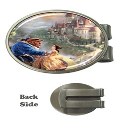 Beauty And The Beast Castle Money Clips (oval)  by artworkshop