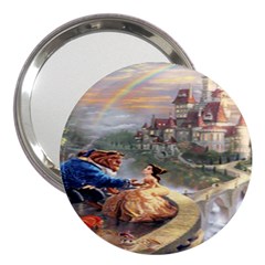 Beauty And The Beast Castle 3  Handbag Mirrors by artworkshop
