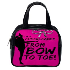 Bow To Toe Cheer Classic Handbag (one Side) by artworkshop