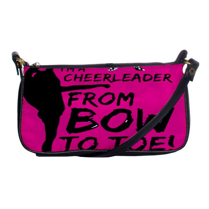 Bow To Toe Cheer Shoulder Clutch Bag