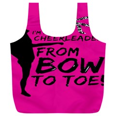 Bow To Toe Cheer Full Print Recycle Bag (xxxl) by artworkshop