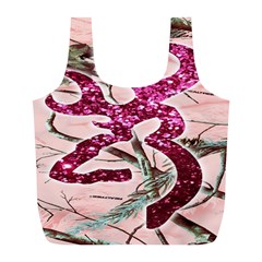 Browning Deer Glitter Full Print Recycle Bag (l) by artworkshop