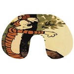 Calvin And Hobbes Travel Neck Pillow Back