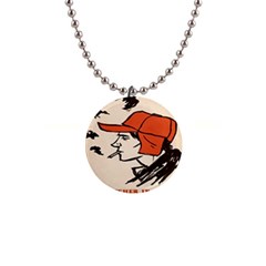 Catcher In The Rye 1  Button Necklace by artworkshop