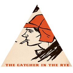Catcher In The Rye Wooden Puzzle Triangle
