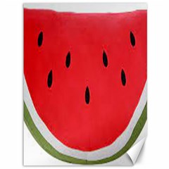 Watermelon Pillow Fluffy Canvas 36  X 48  by artworkshop